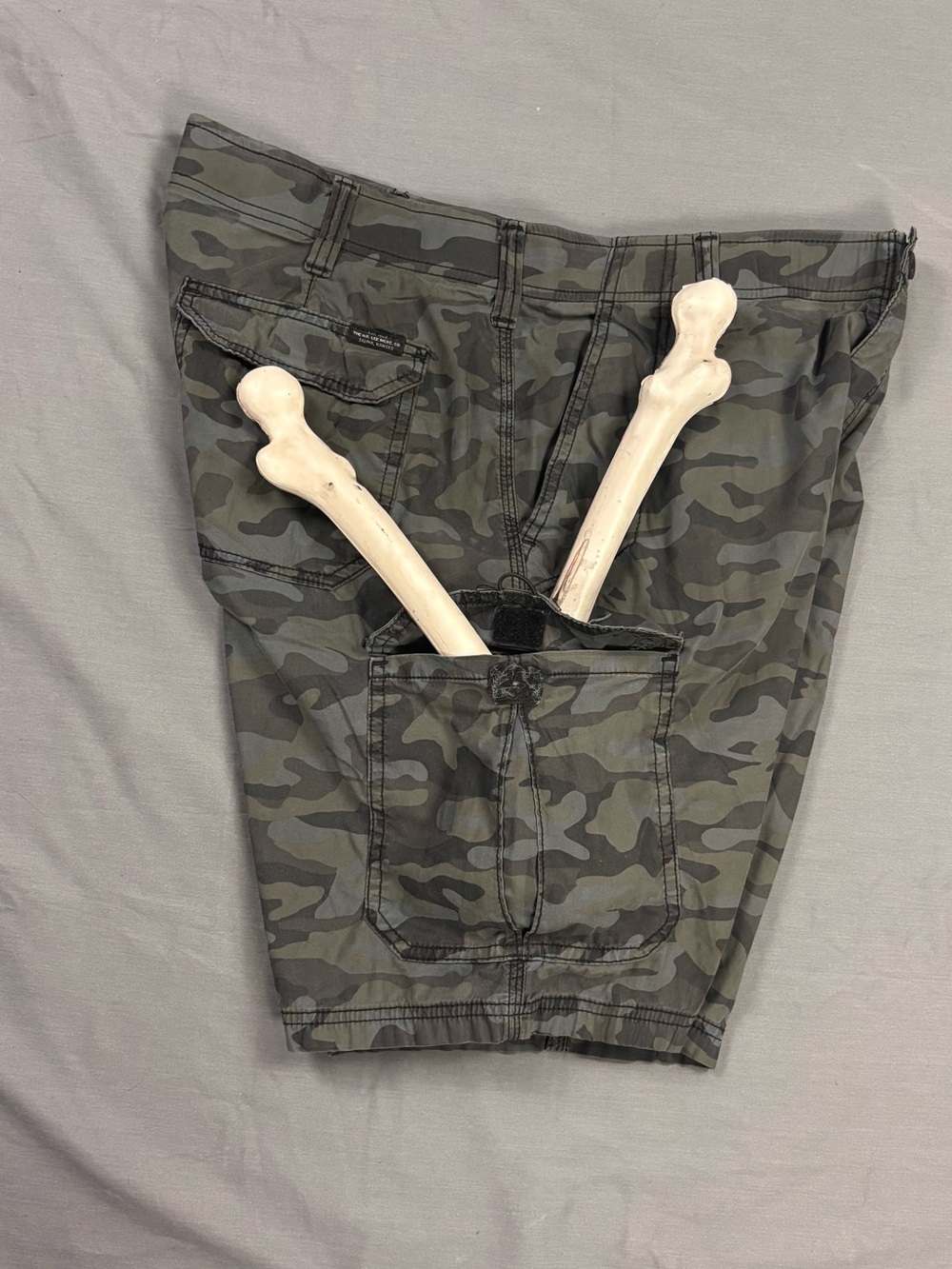 Lee Extreme Motion Camo Cargo Shorts Men’s Utility Shorts - Picture 8 of 16